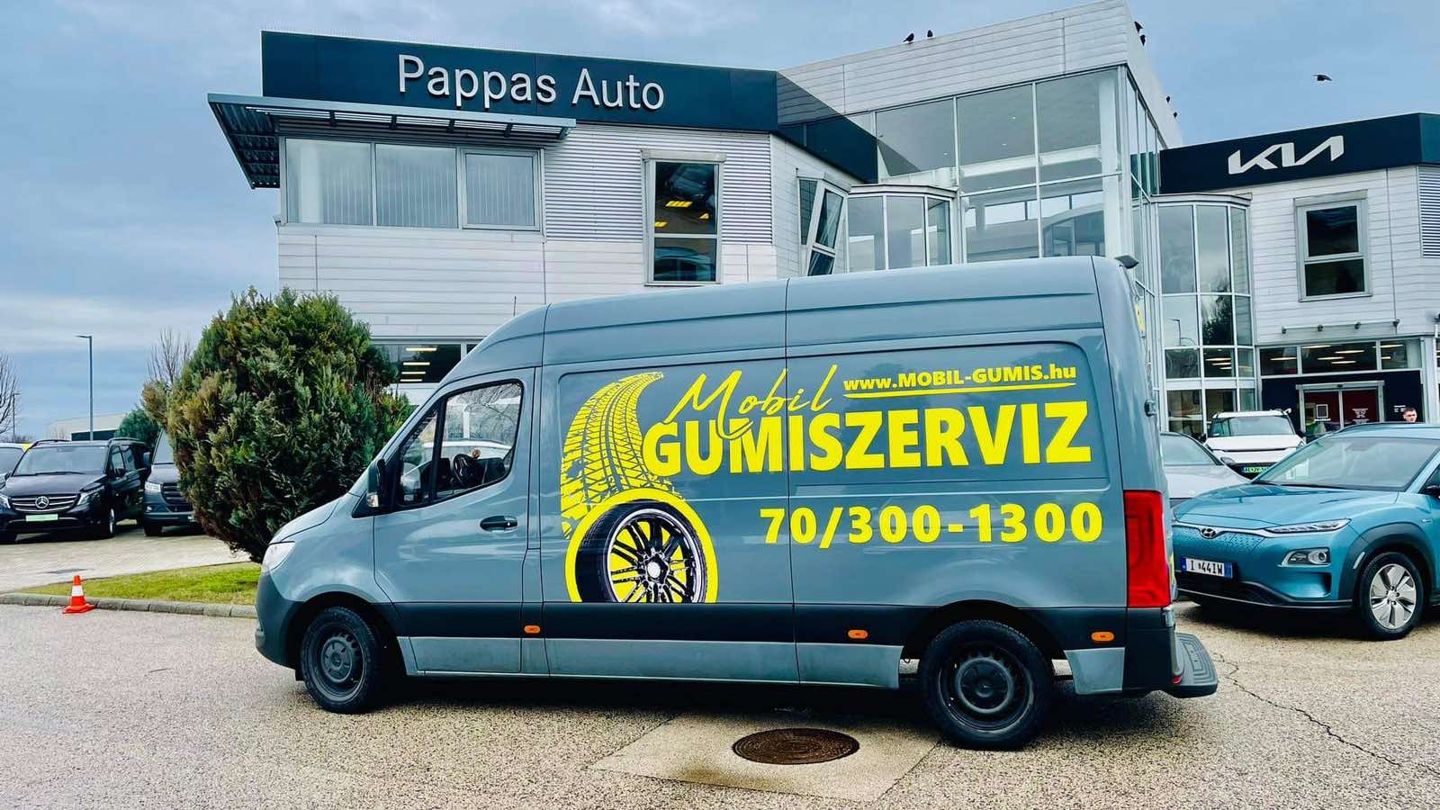 mobil gumiszerviz Tatabánya, Székesfehérvár